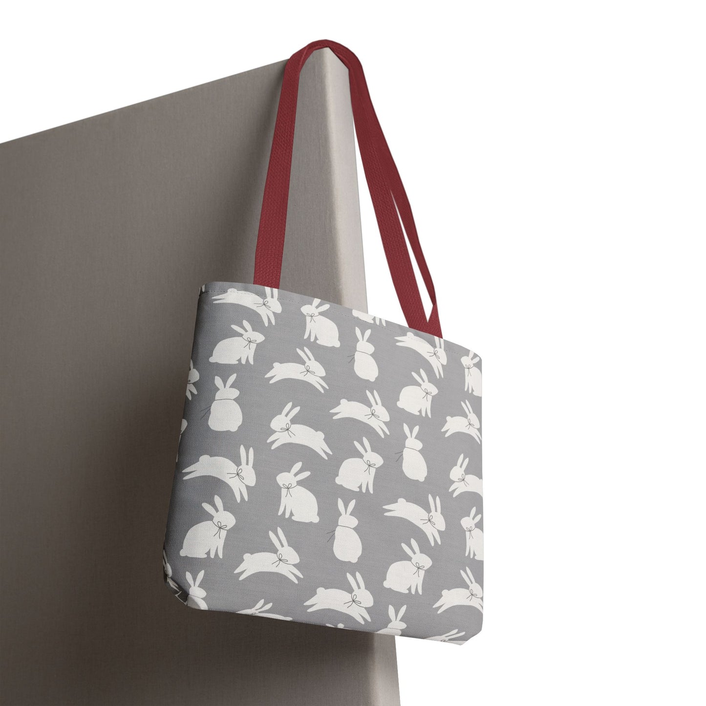 Everyday Tote, Extra Cuteness – Bunny Print Tote Bag 🐰👜
