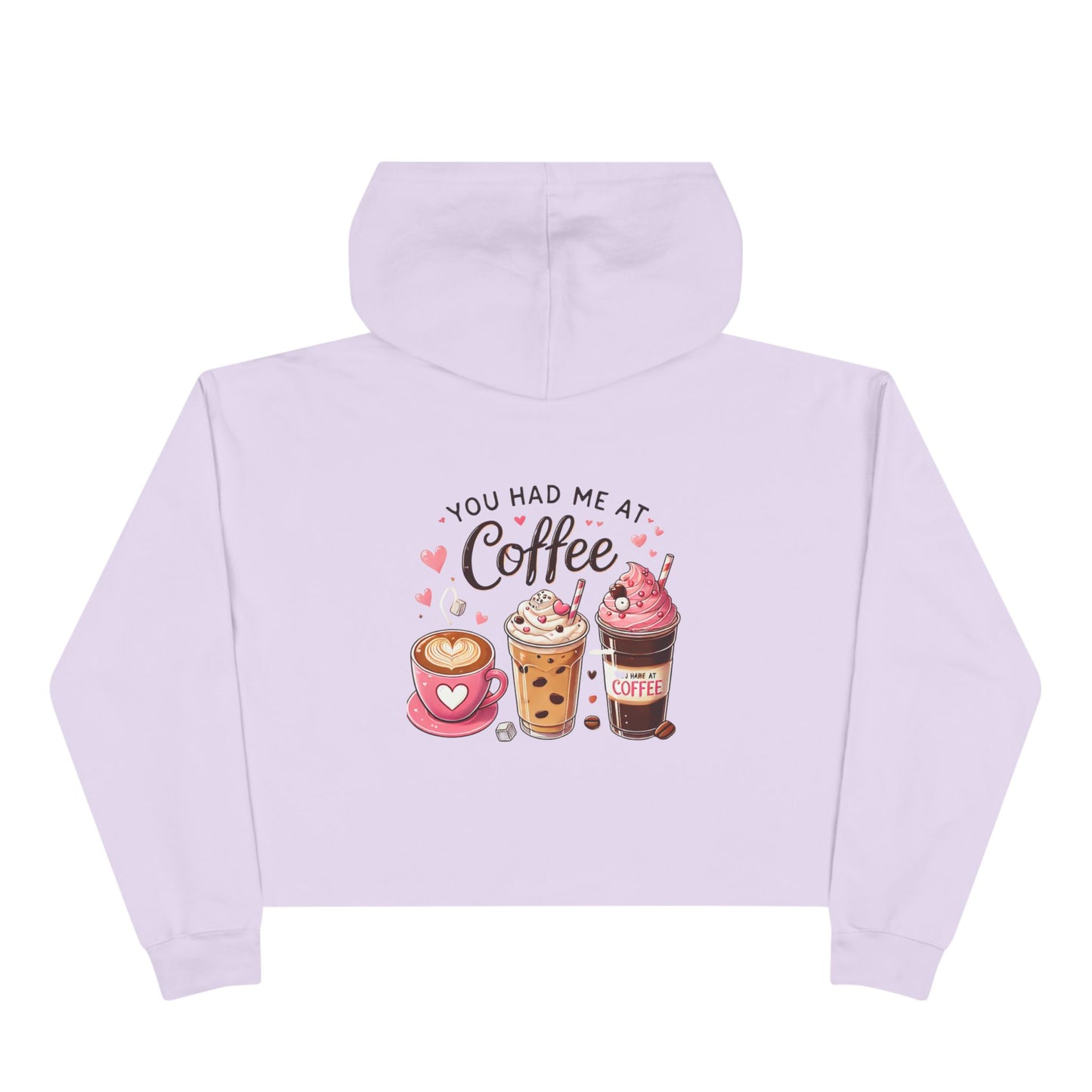 "Coffee Crew" Women’s Cropped Hoodie