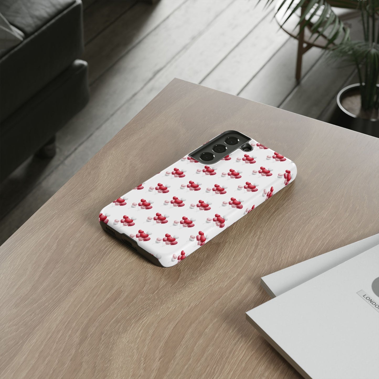 Floating Hearts Tough Phone Case