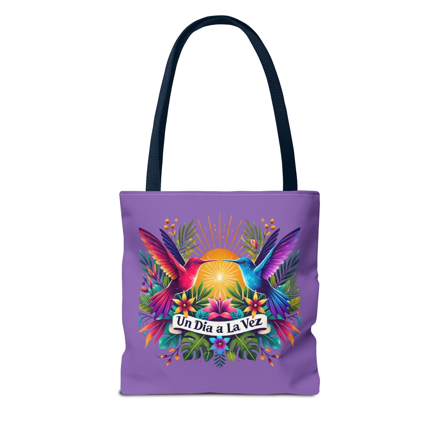 "Un Día a la Vez" Tropical Sunrise Tote Bag