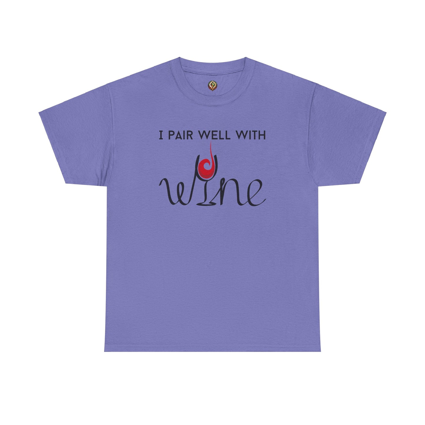 "I Pair Well with Wine" Unisex Tee