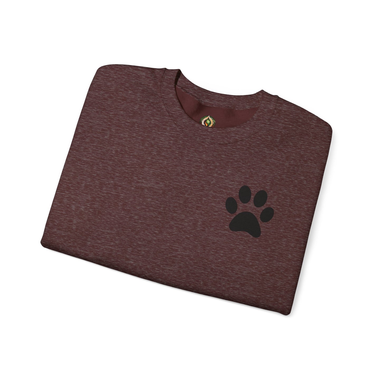 Minimalist Paw Print Crewneck Sweatshirt