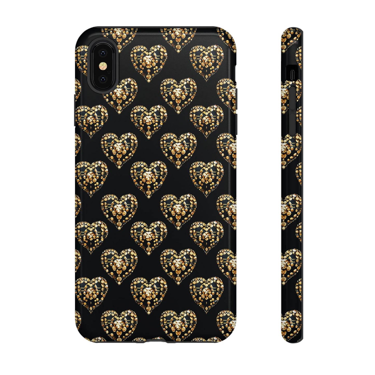 Golden Heart Luxe Phone Case