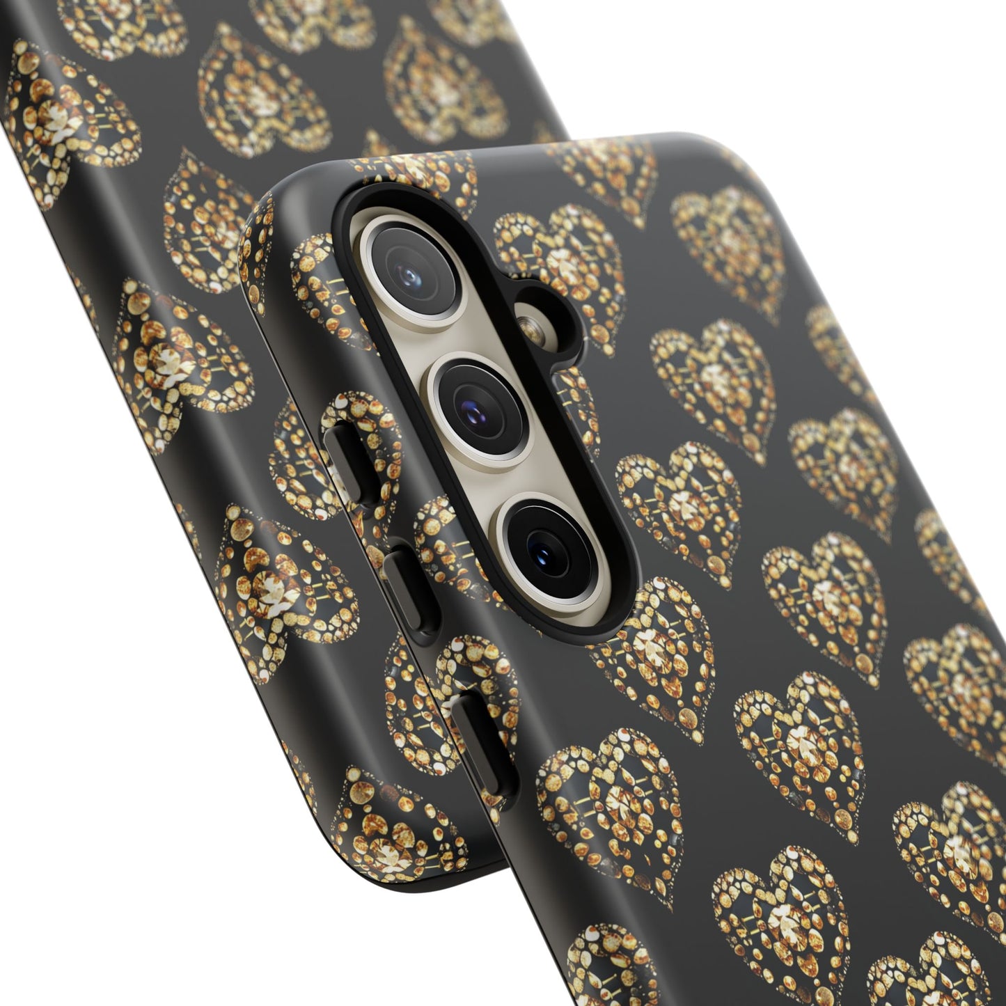 Golden Heart Luxe Phone Case