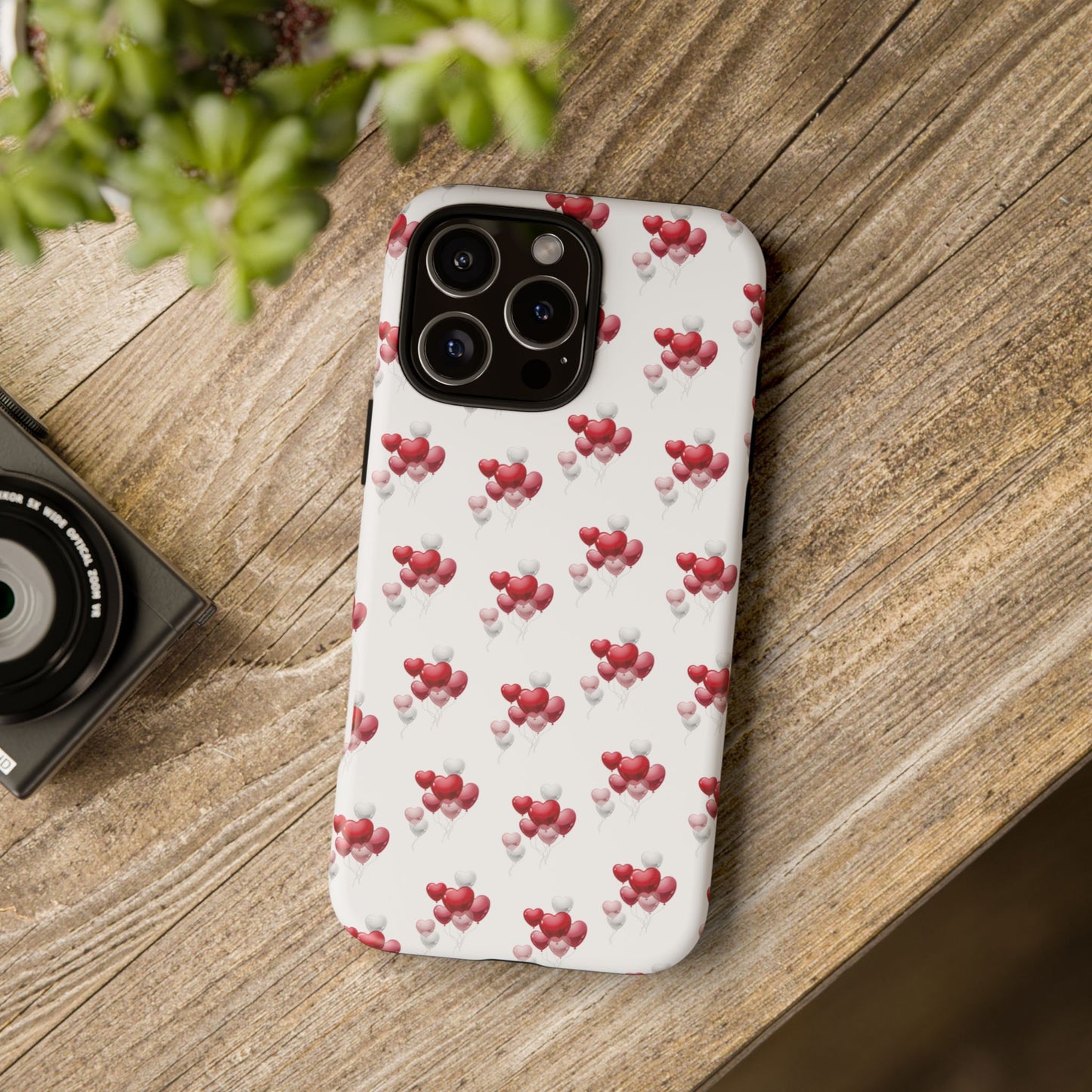 Floating Hearts Tough Phone Case