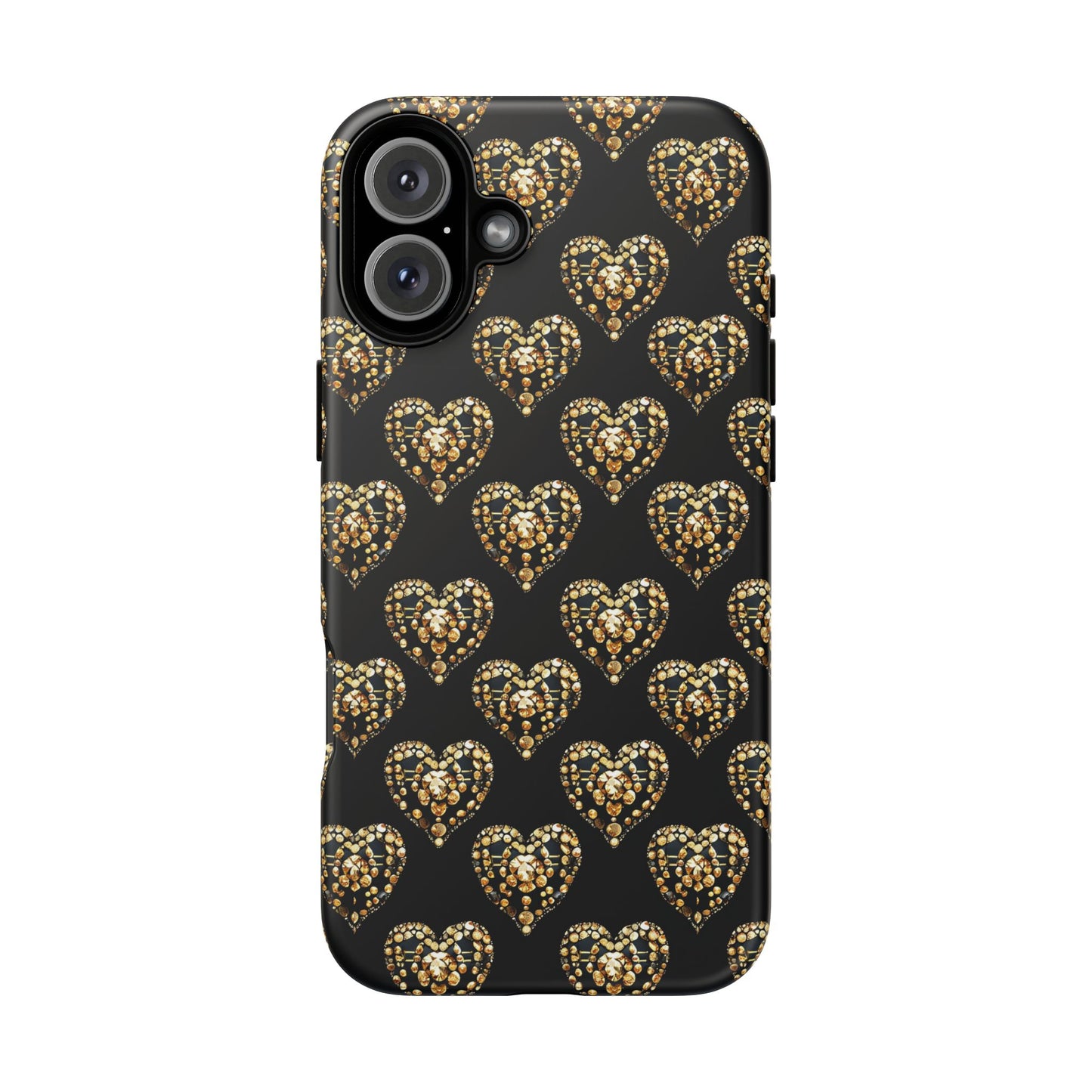 Golden Heart Luxe Phone Case