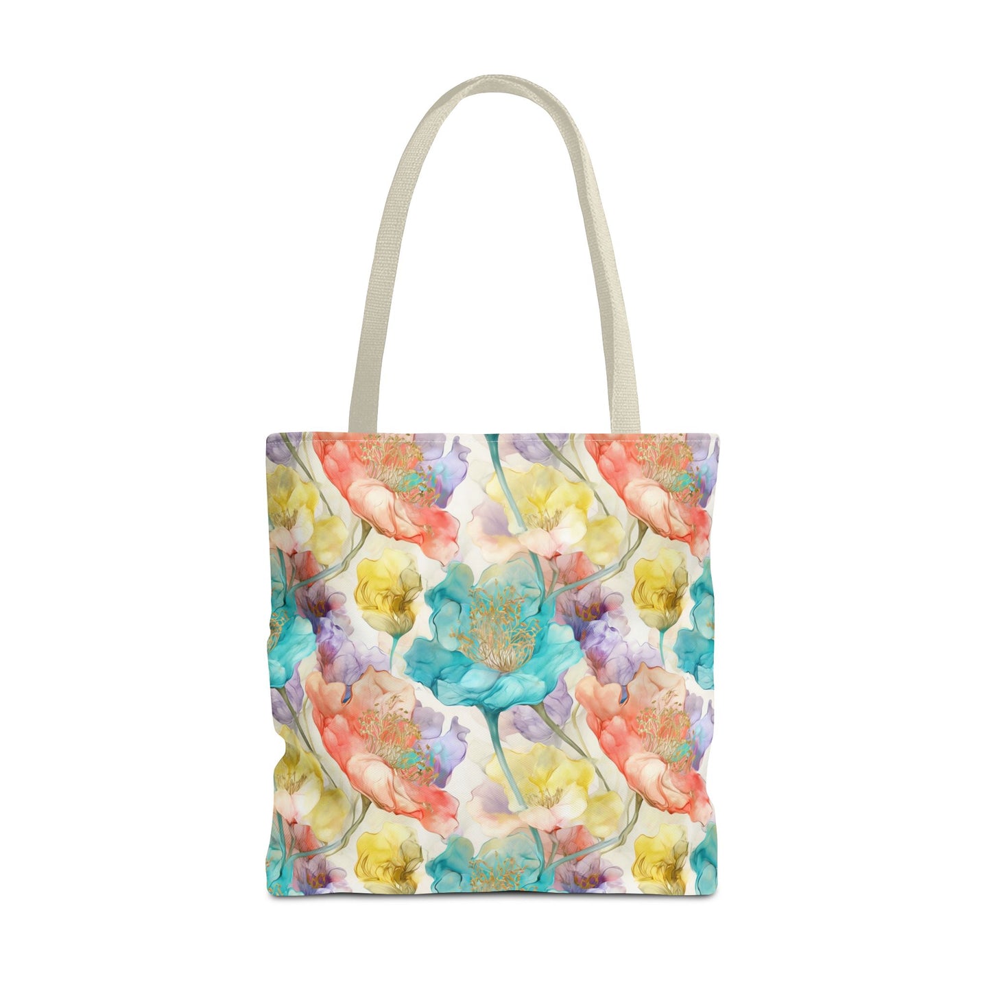 Watercolor Bloom 🌸 Artistic Tote Bag