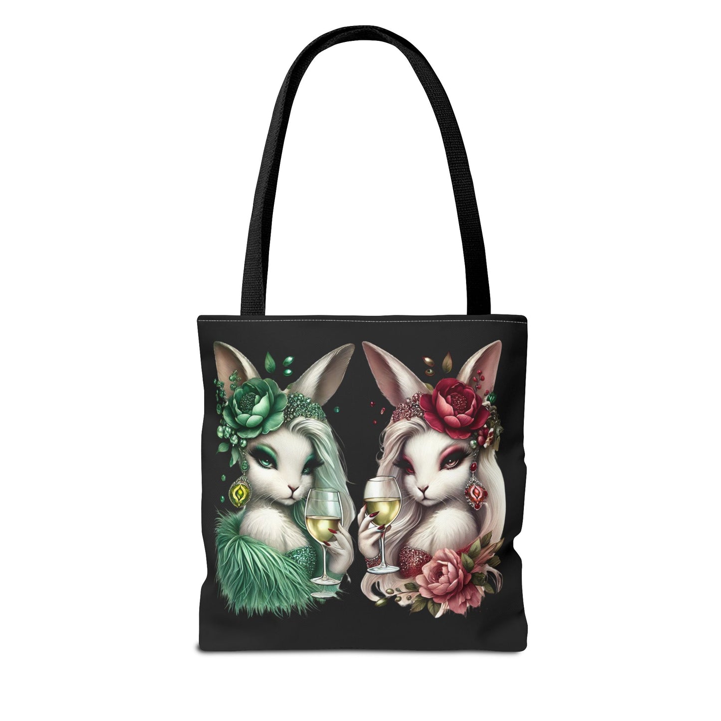 Vero Vino & Rosalie Rouge – Glam Bunny Tote Bag 🍷💅