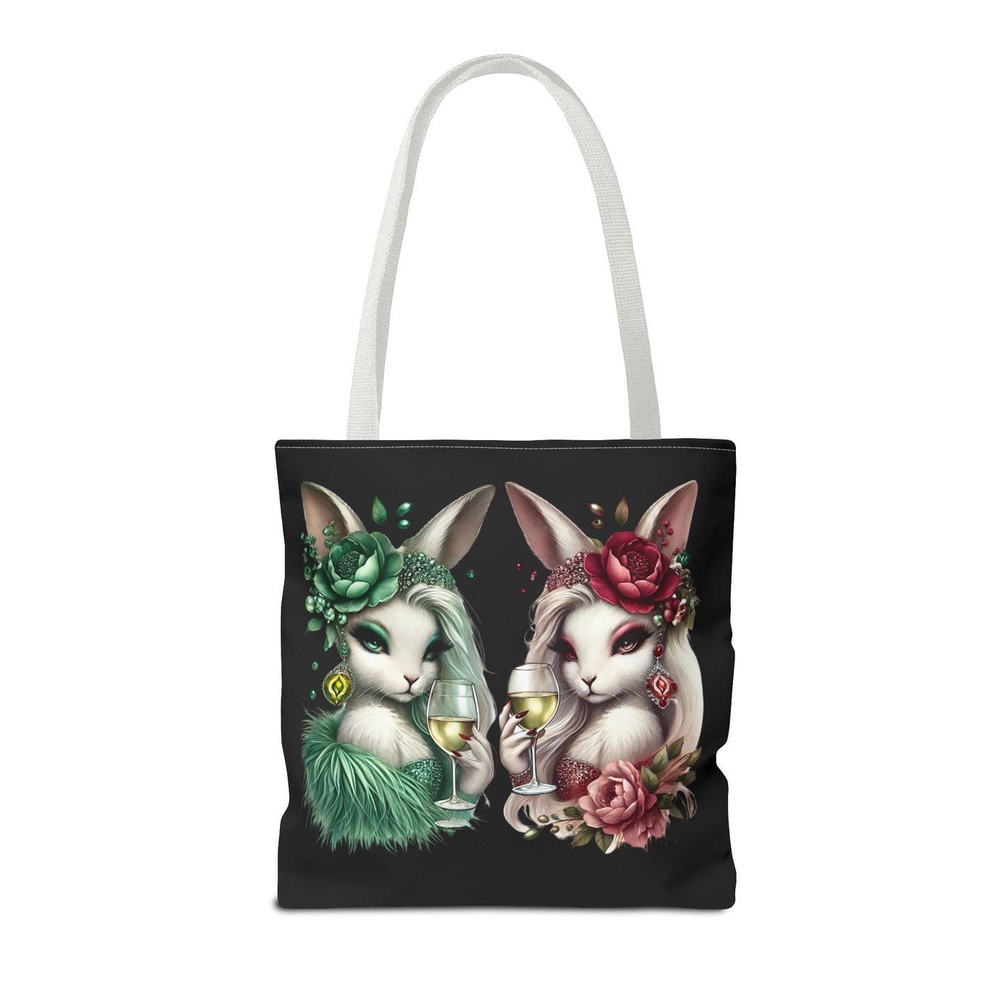 Vero Vino & Rosalie Rouge – Glam Bunny Tote Bag 🍷💅