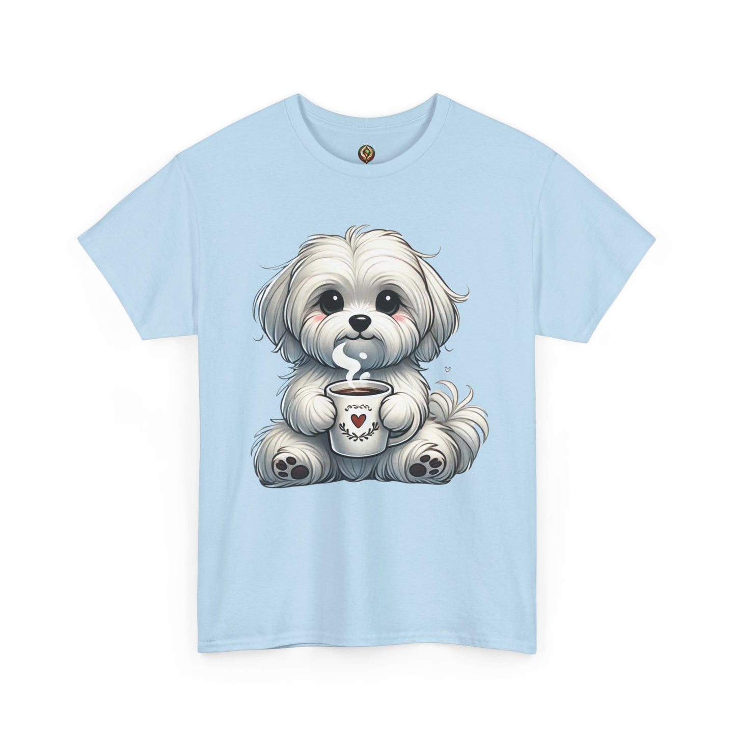 "Puppy Love Coffee Time" Unisex Tee