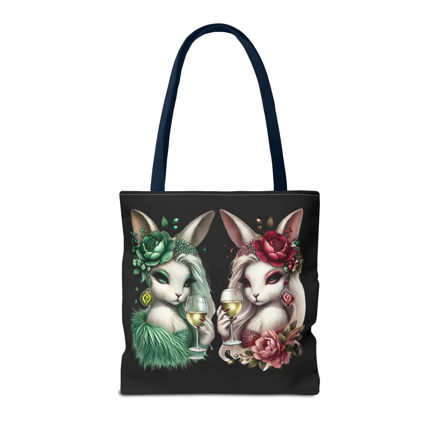 Vero Vino & Rosalie Rouge – Glam Bunny Tote Bag 🍷💅