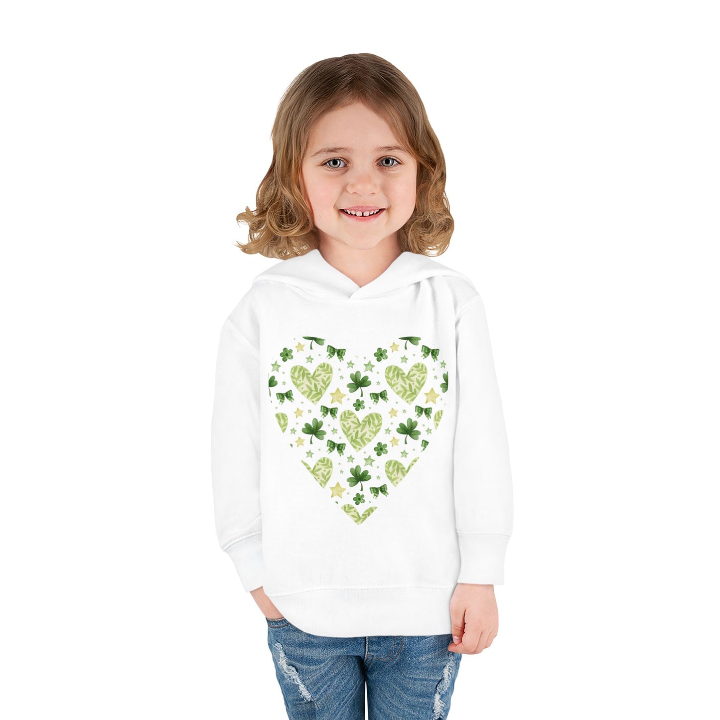Lucky in Love 🍀 Toddler Pullover Hoodie