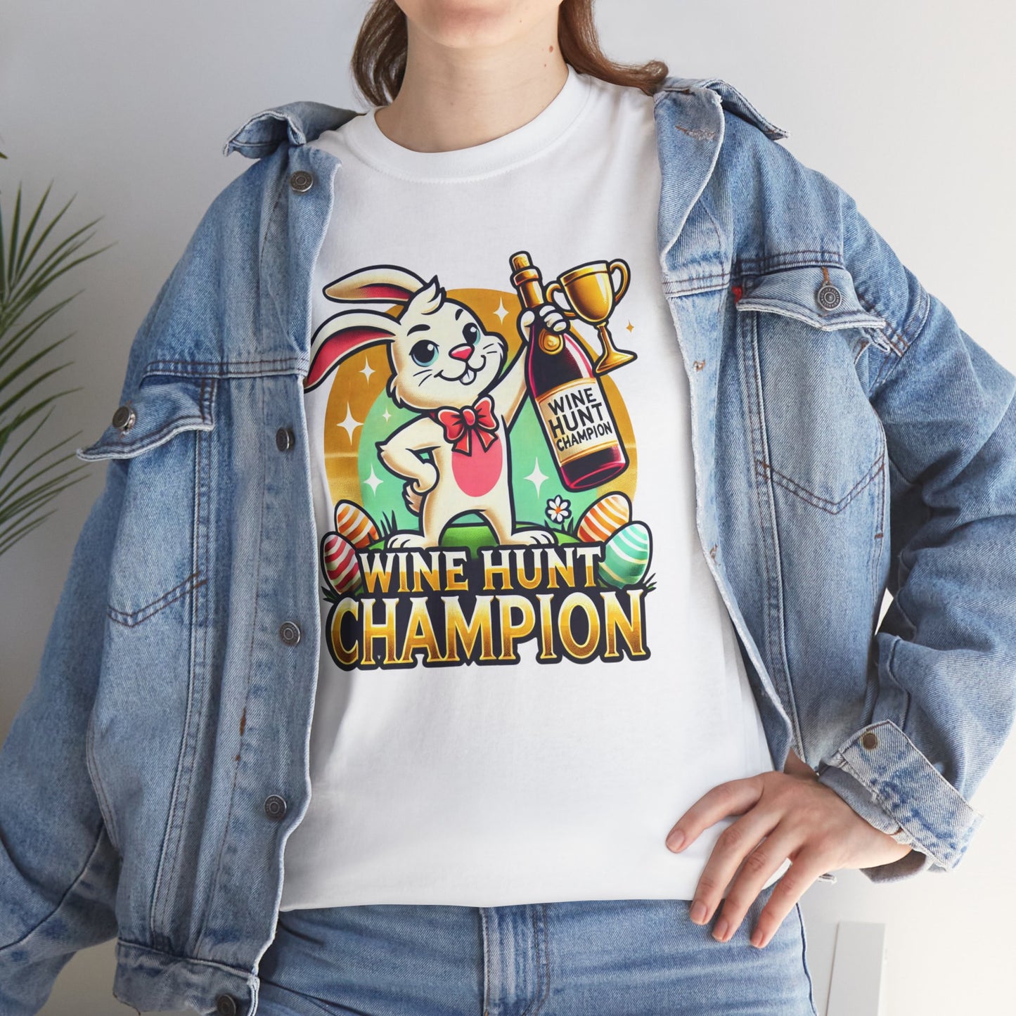 Wine Hunt Champion – Unisex Heavy Cotton Tee 🍷🏆