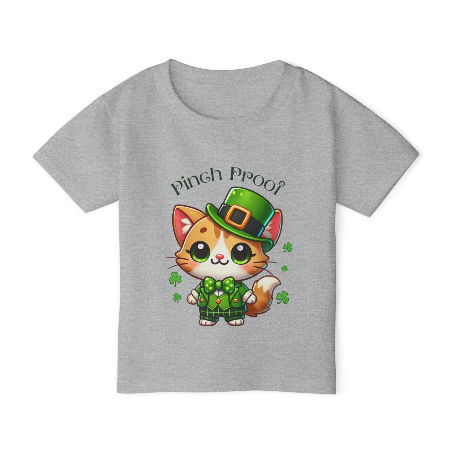 Pinch Proof Toddler Tee – St. Patrick’s Day Lucky Kitty 🍀😺