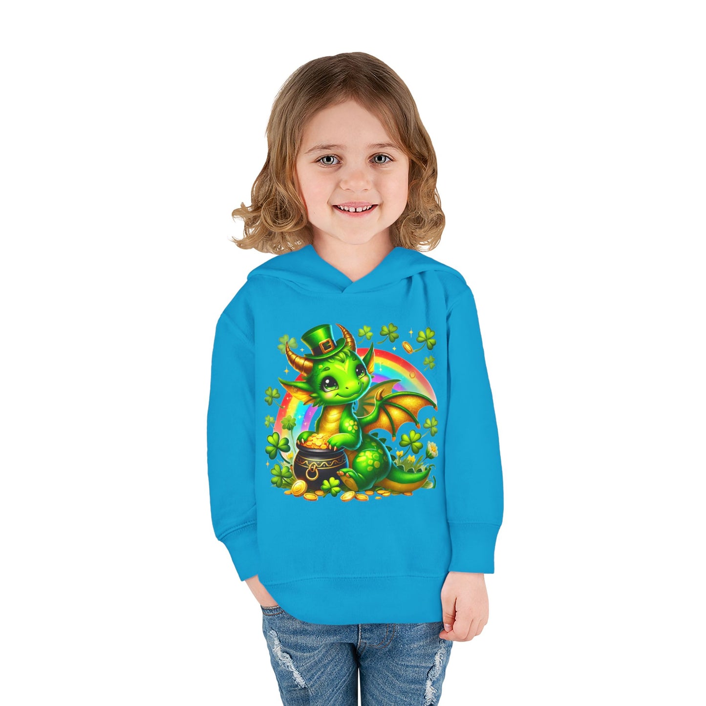 Lucky Little Dragon 🍀 Toddler Pullover Hoodie