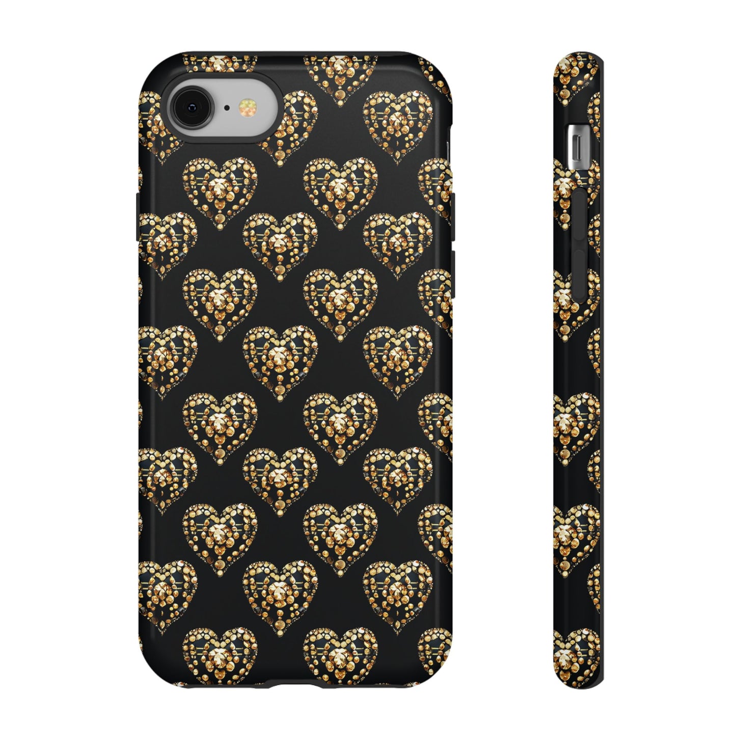 Golden Heart Luxe Phone Case