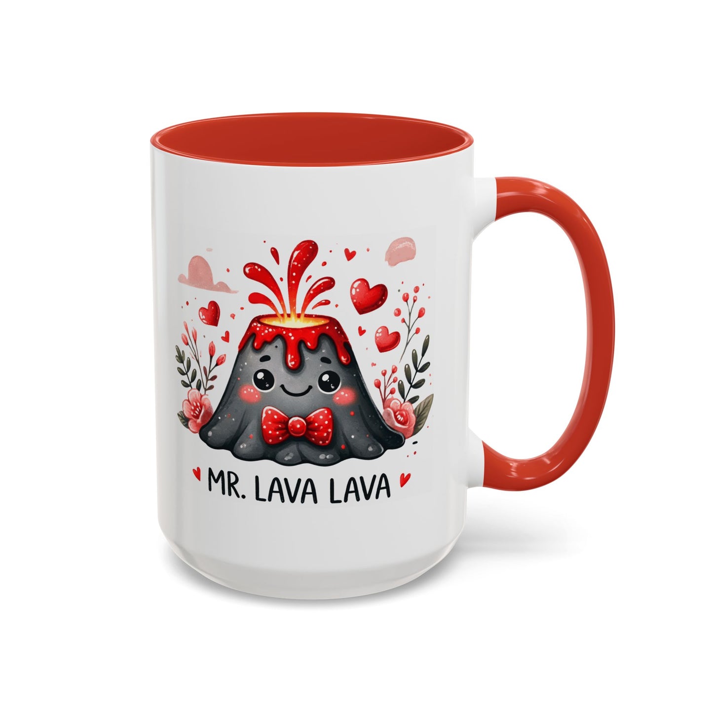 "Mr. Lava Lava Floral Charm" Accent Mug (11oz, 15oz)