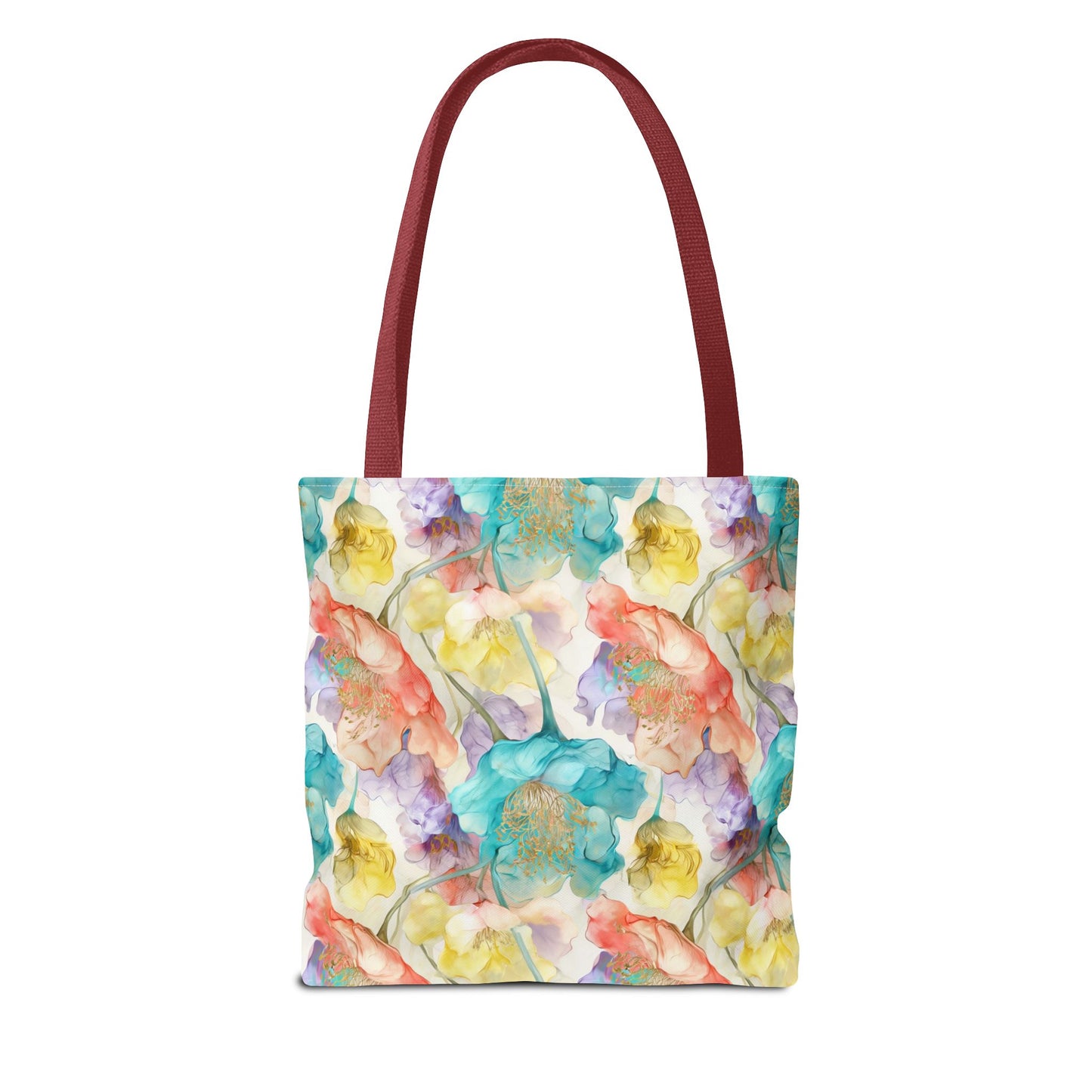 Watercolor Bloom 🌸 Artistic Tote Bag