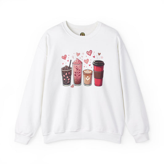 "Cup of Love" Coffee Lovers Crewneck