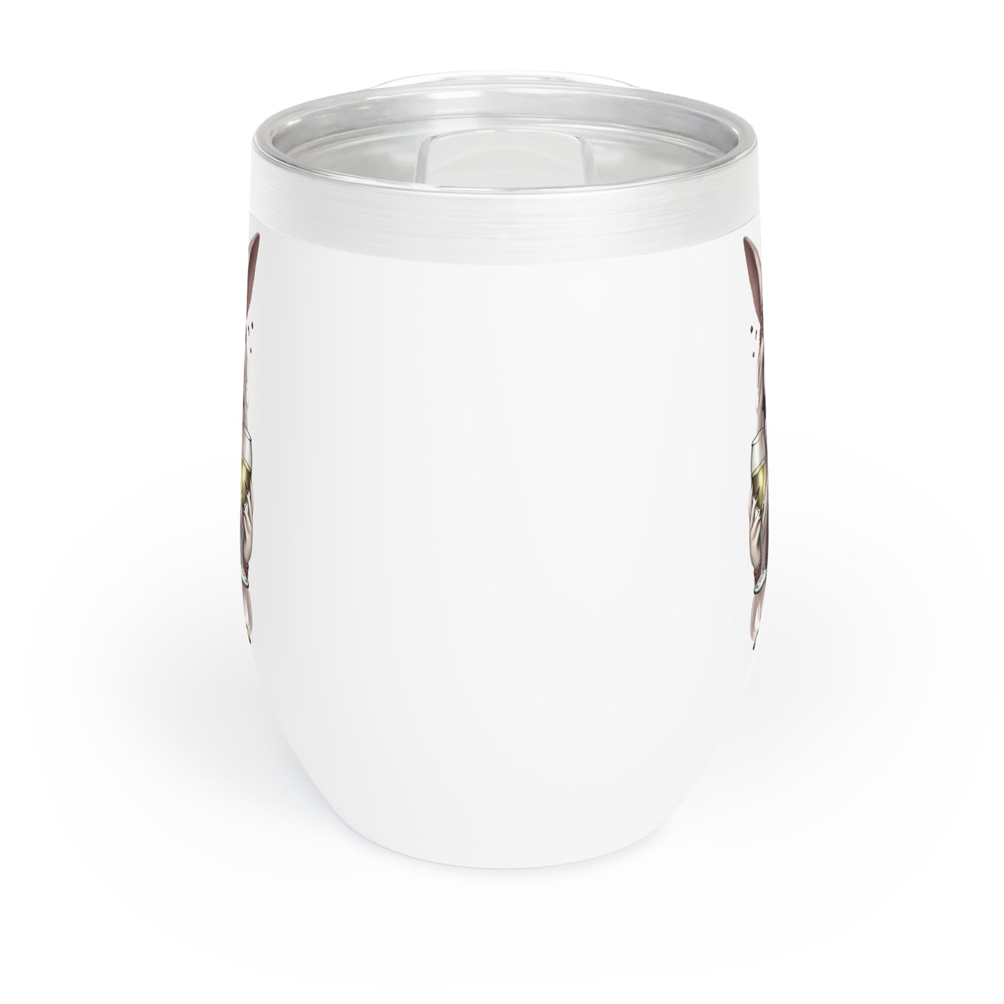 Rosalie Rouge – Glam Bunny Wine Tumbler (12oz)