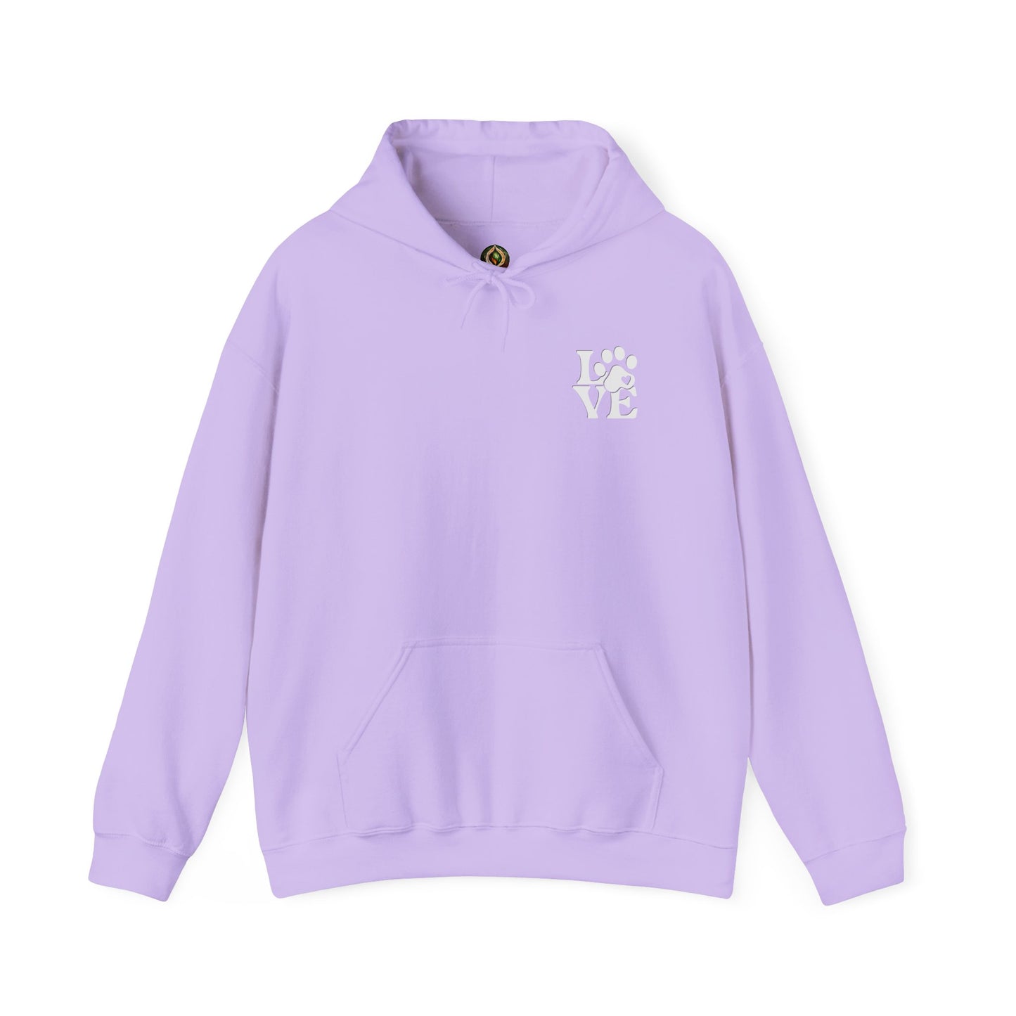 Cozy Love Paw-Print Unisex Hoodie