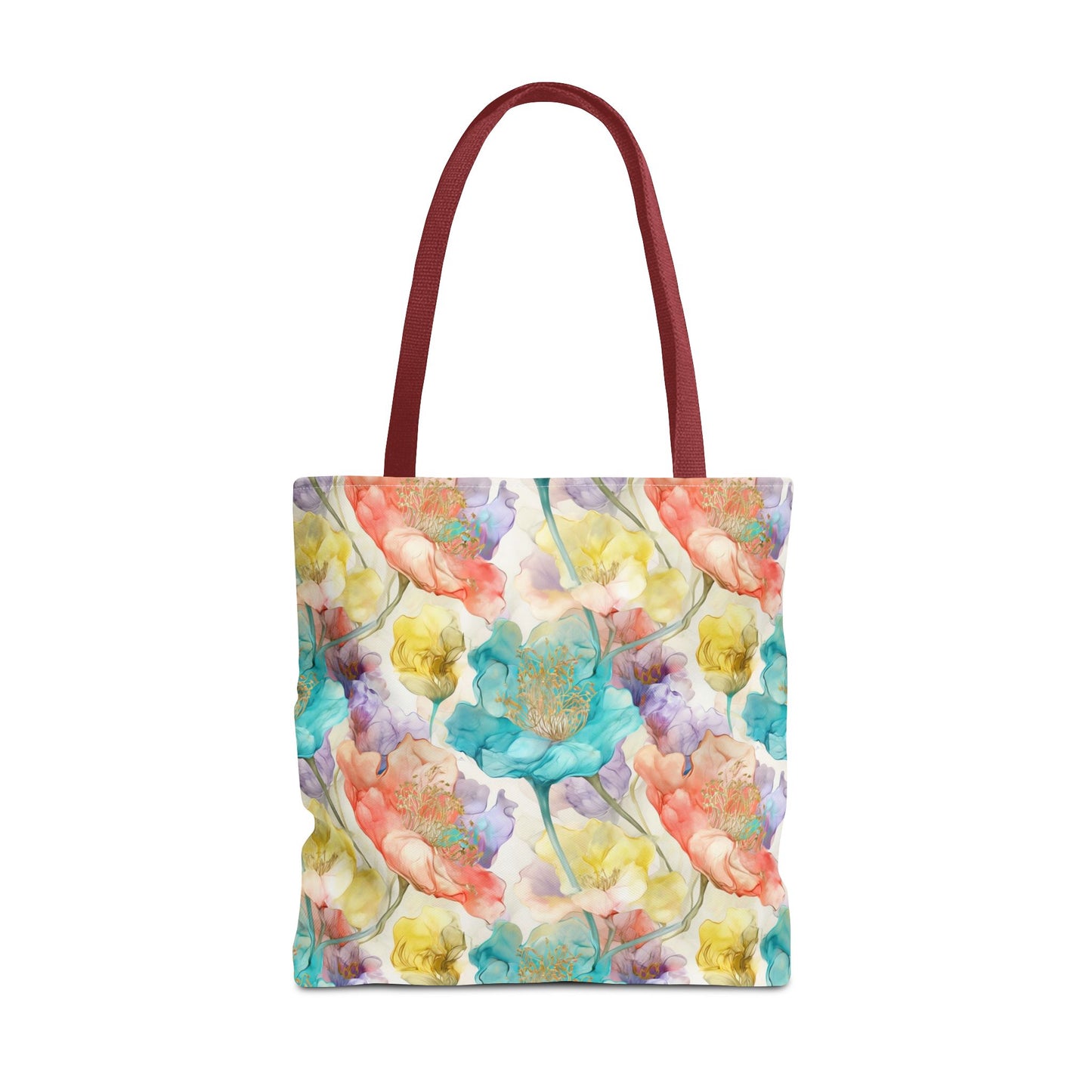 Watercolor Bloom 🌸 Artistic Tote Bag
