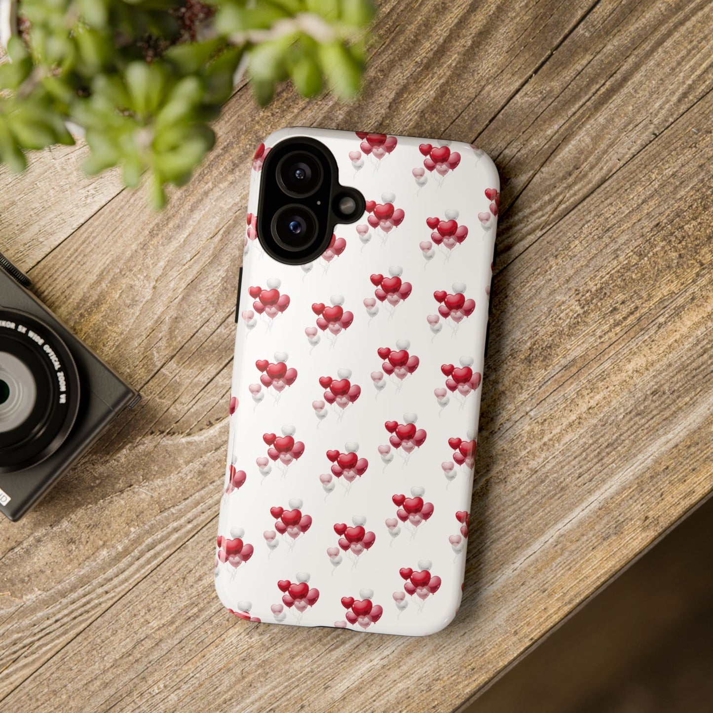 Floating Hearts Tough Phone Case