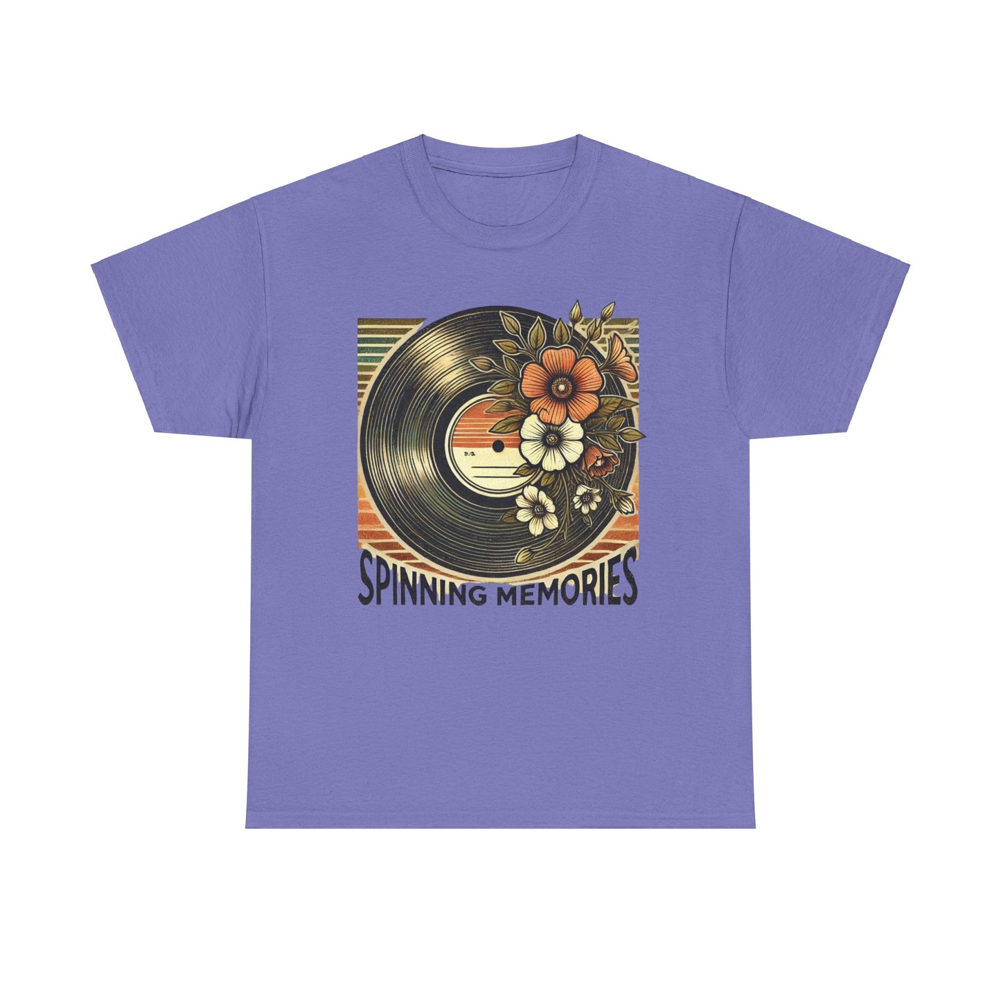 "Spinning Memories" Unisex Cotton Tee