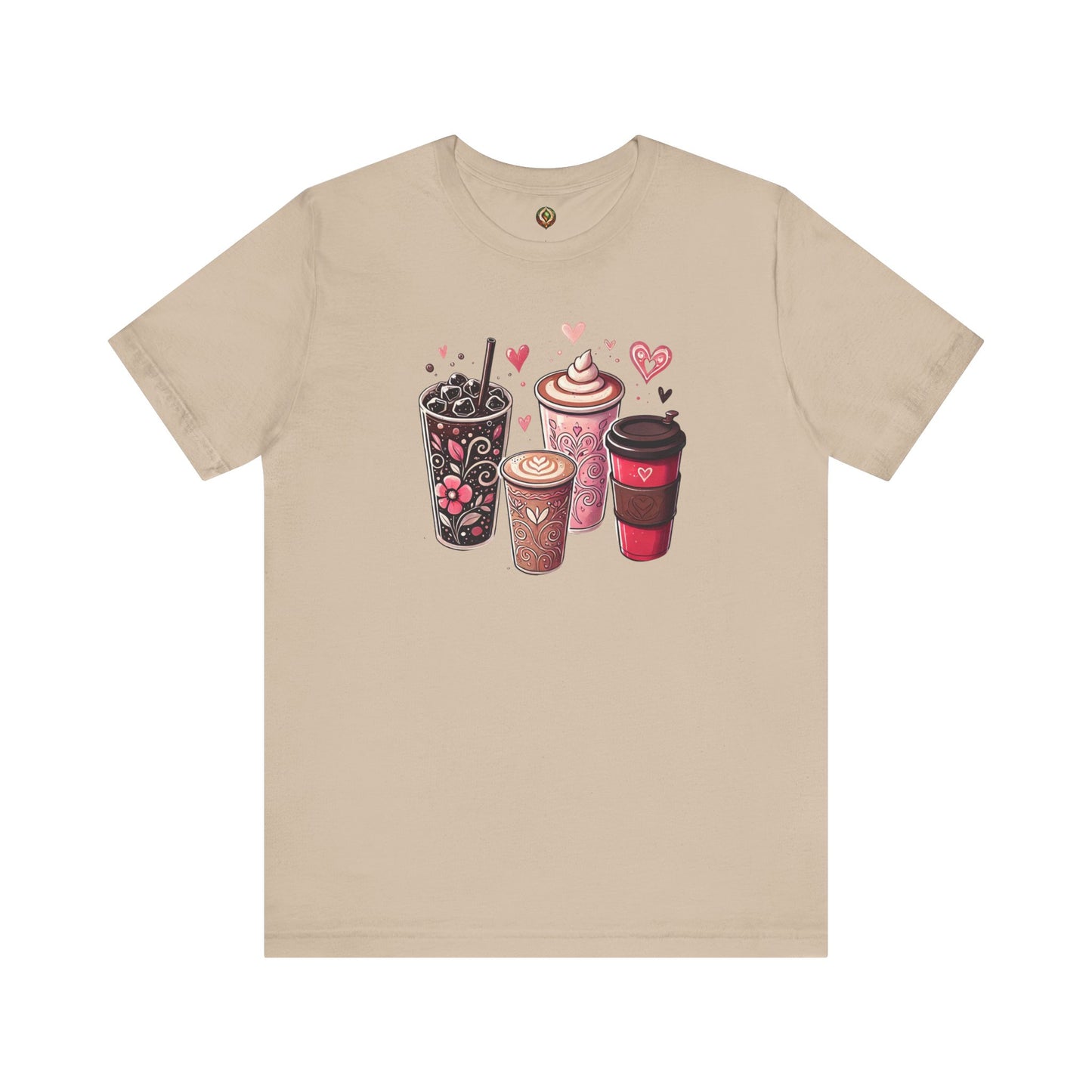 "Cup of Love" Coffee Lovers Tee