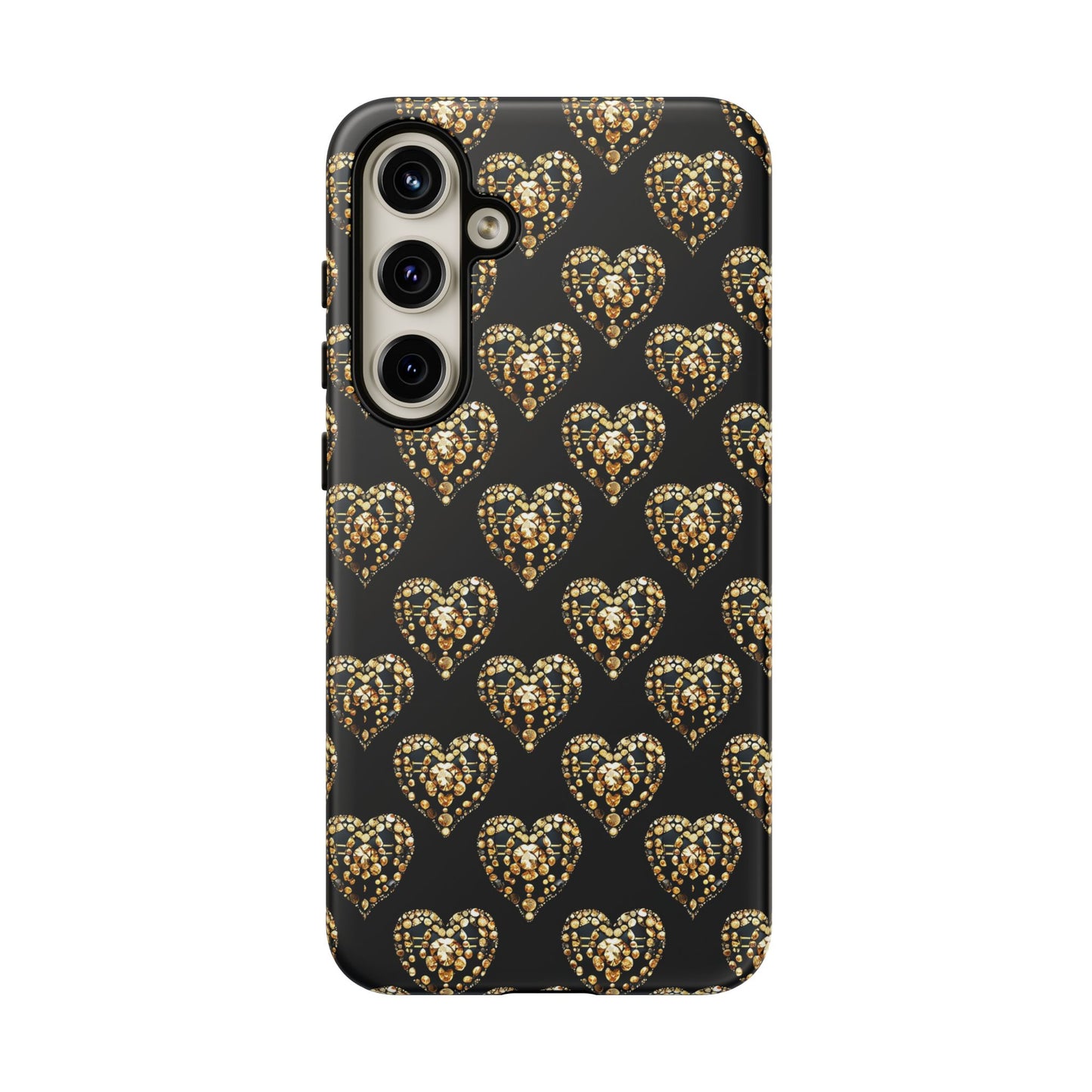 Golden Heart Luxe Phone Case