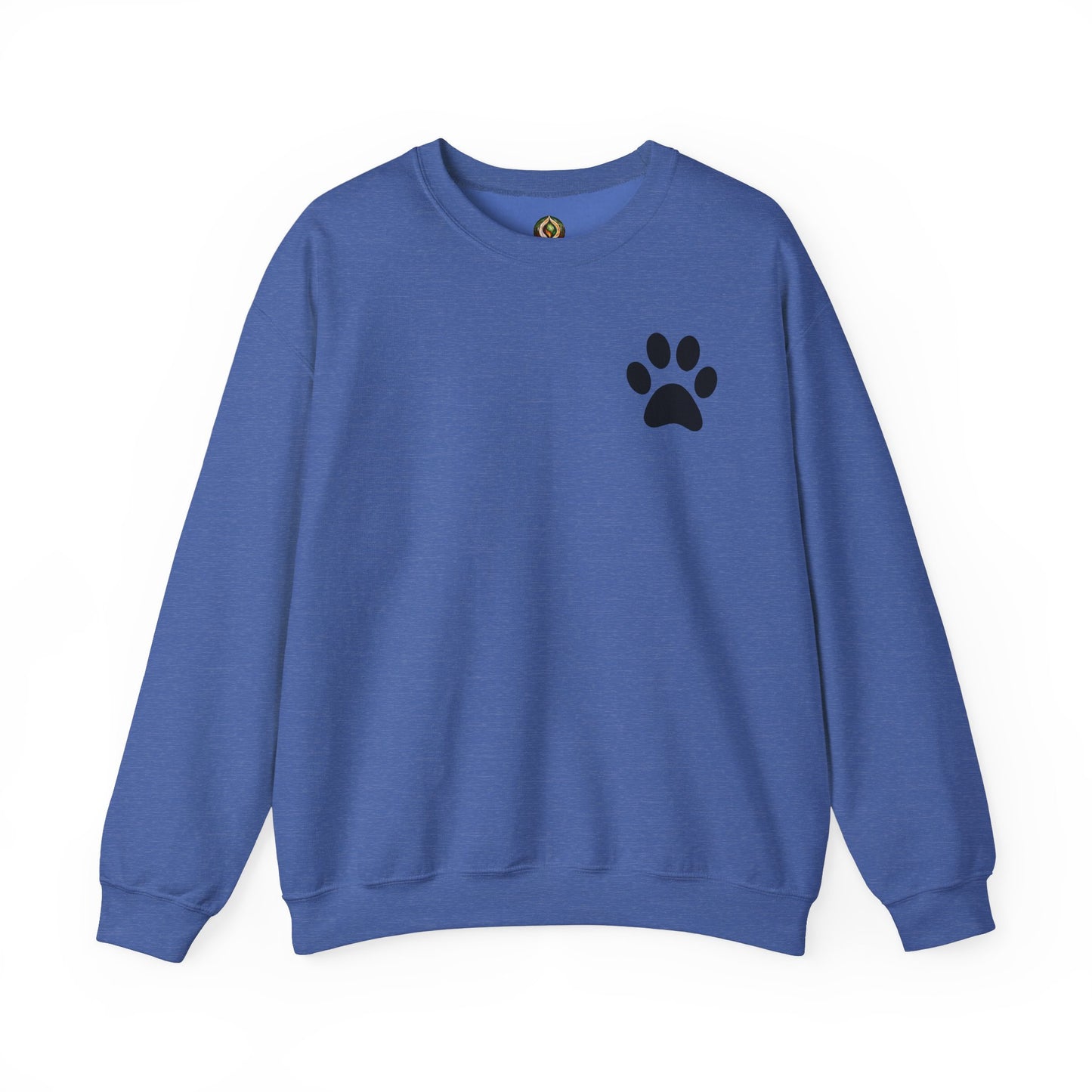 Minimalist Paw Print Crewneck Sweatshirt