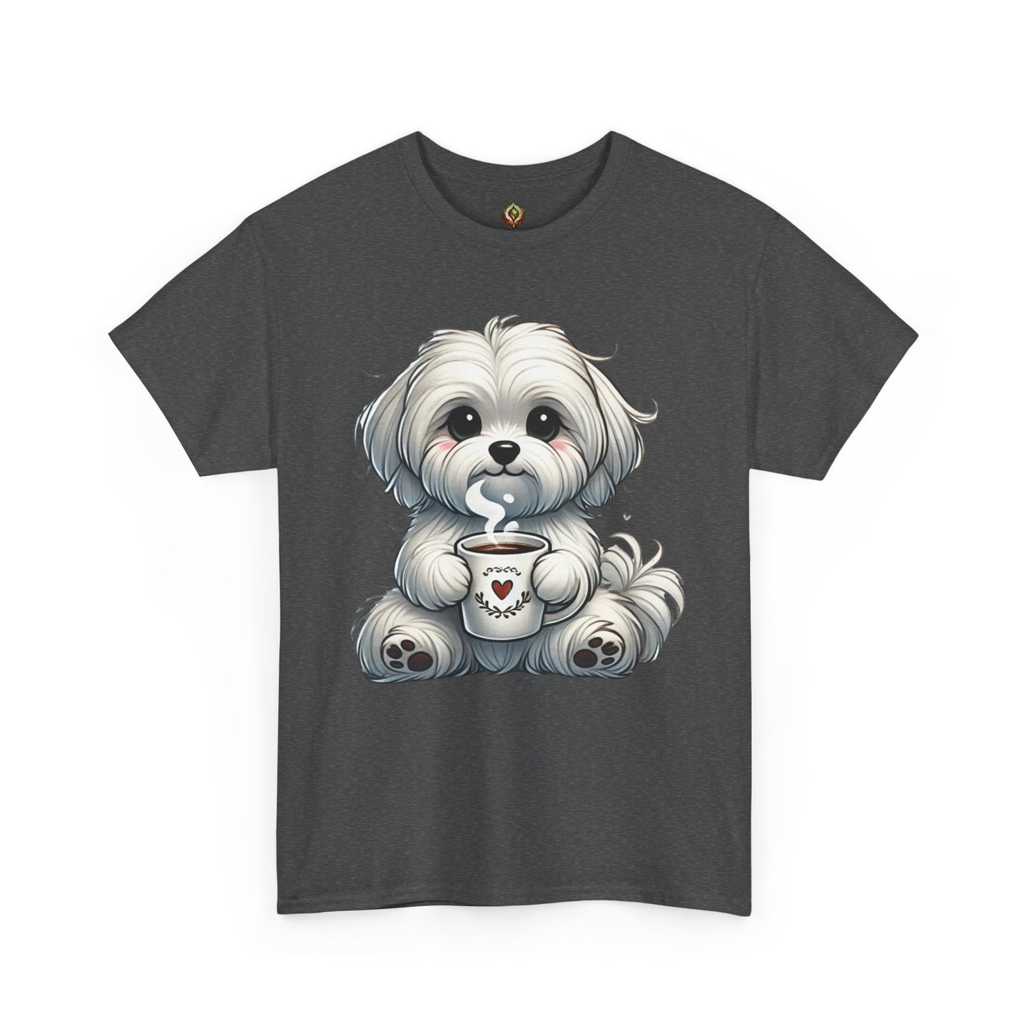 "Puppy Love Coffee Time" Unisex Tee