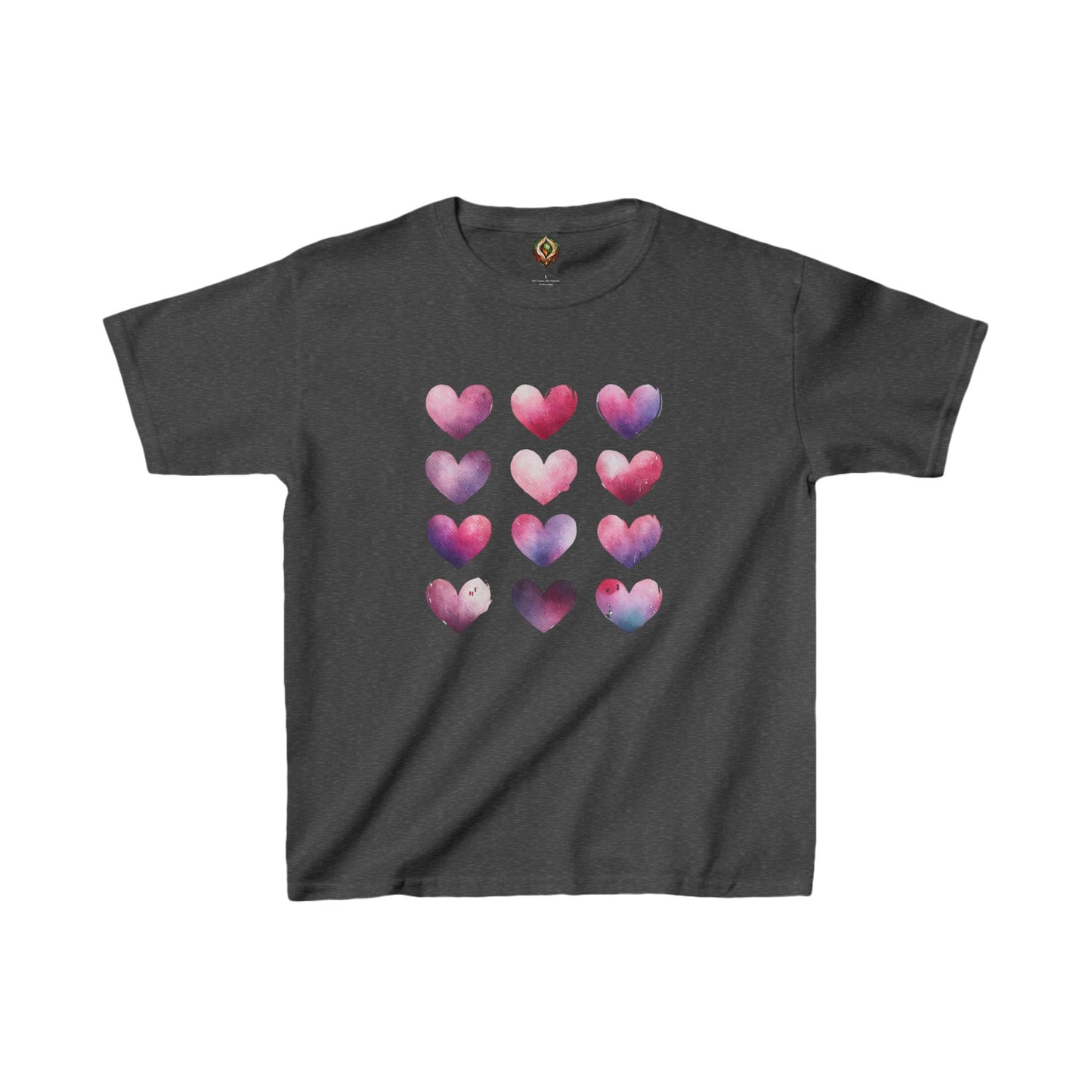 Heart Grid Youth Tee