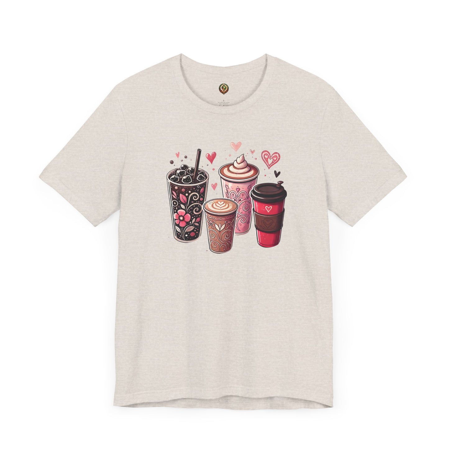 "Cup of Love" Coffee Lovers Tee