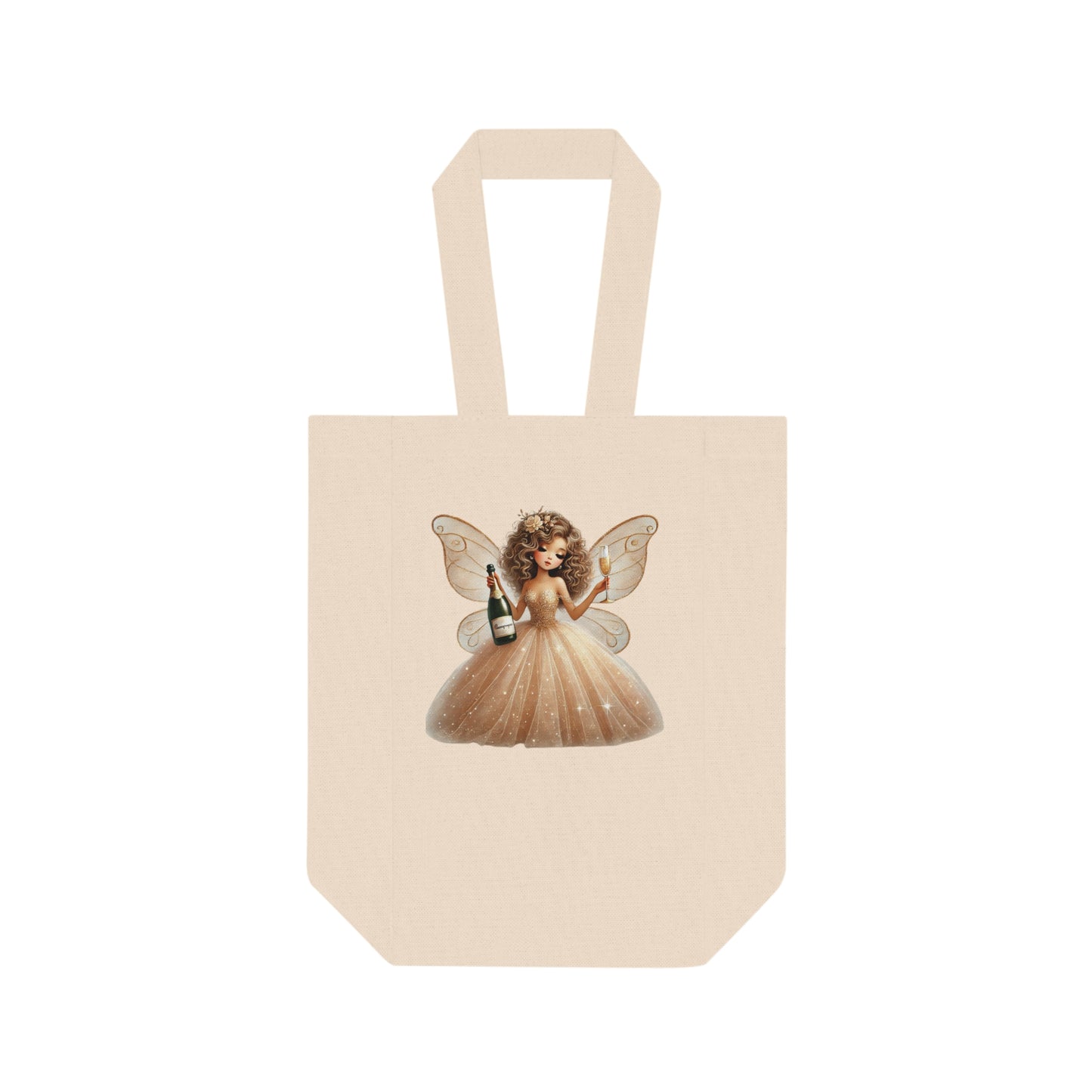 Golden Belle & Champagne Dreams – Double Wine Tote