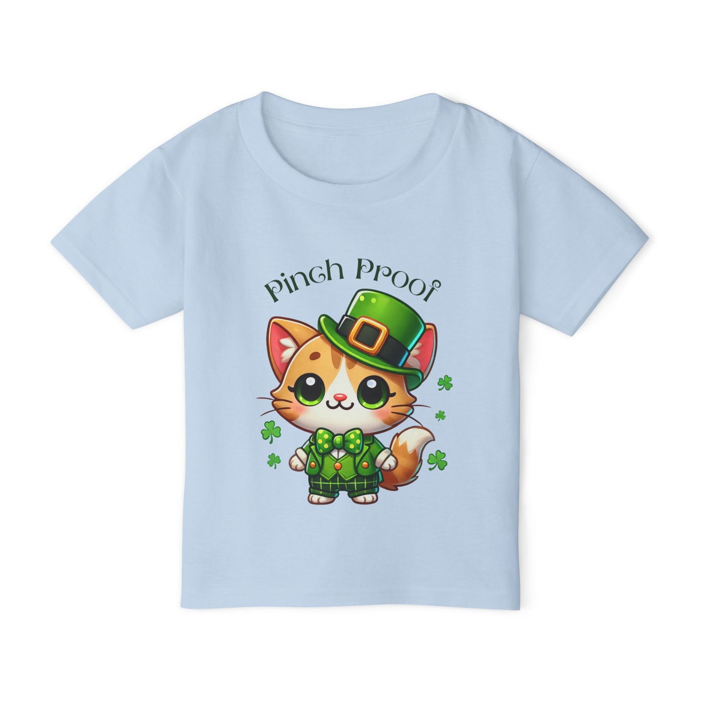 Pinch Proof Toddler Tee – St. Patrick’s Day Lucky Kitty 🍀😺