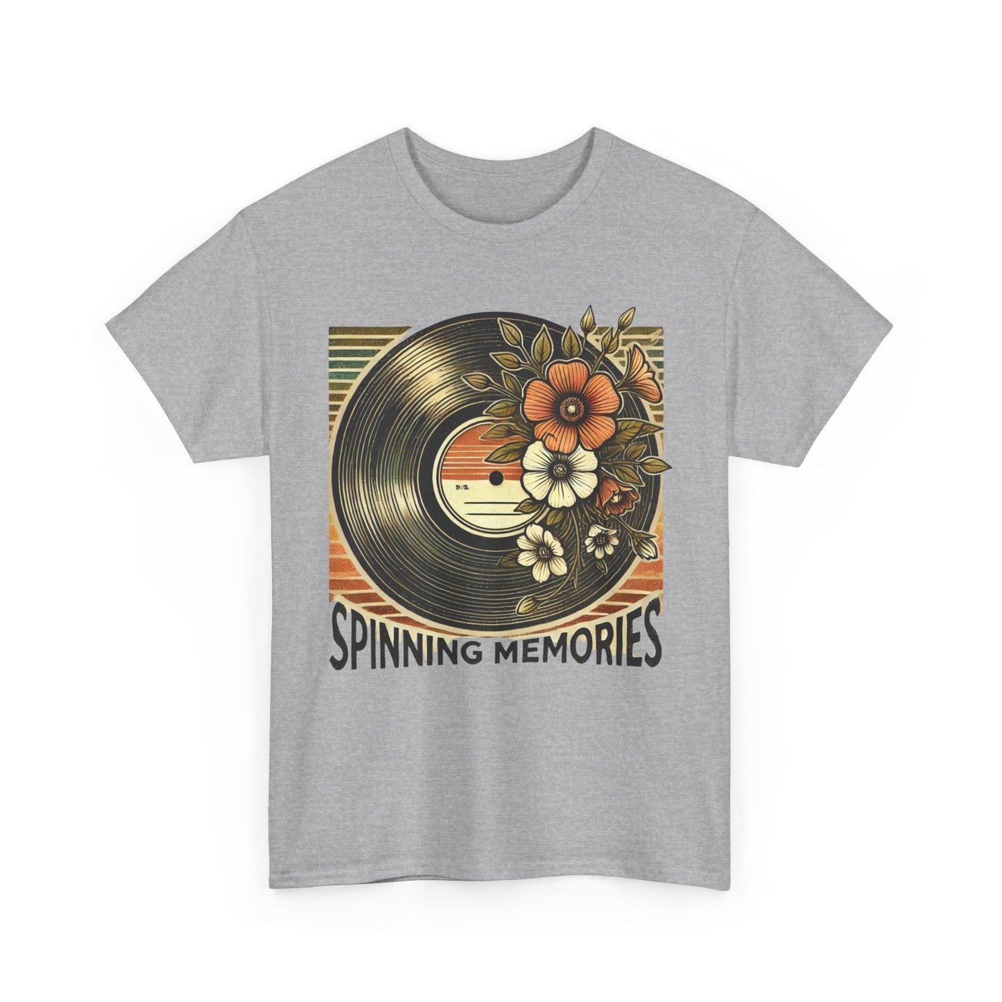 "Spinning Memories" Unisex Cotton Tee