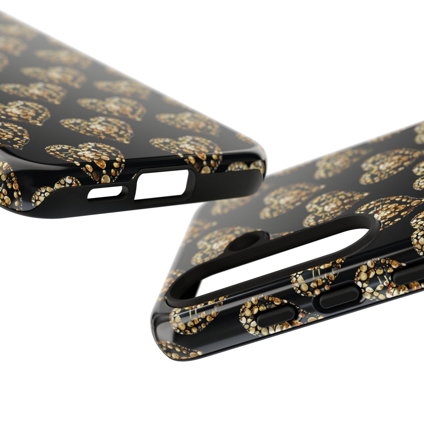 Golden Heart Luxe Phone Case