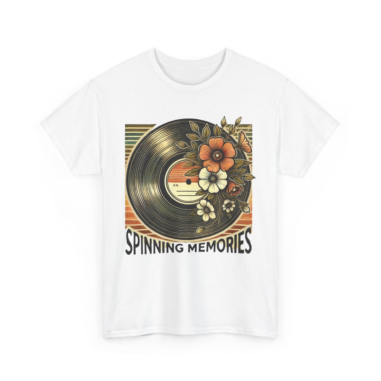 "Spinning Memories" Unisex Cotton Tee