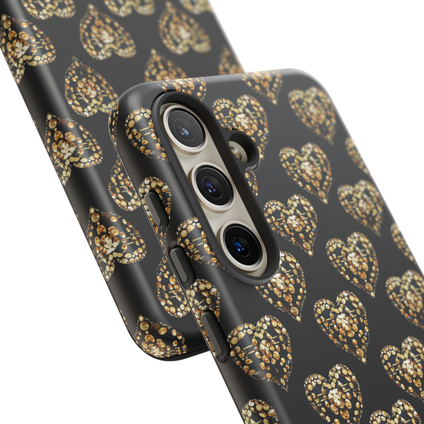 Golden Heart Luxe Phone Case