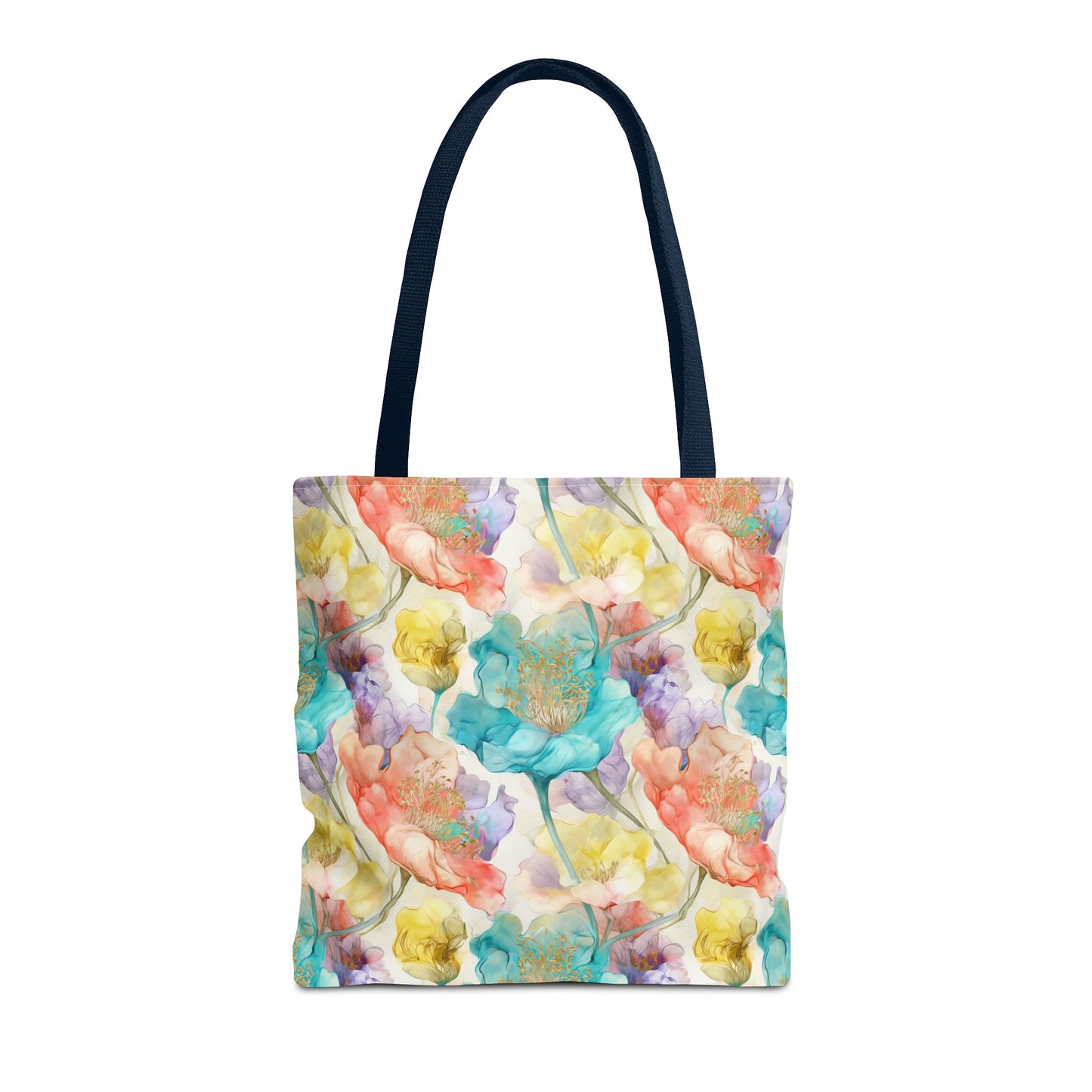 Watercolor Bloom 🌸 Artistic Tote Bag