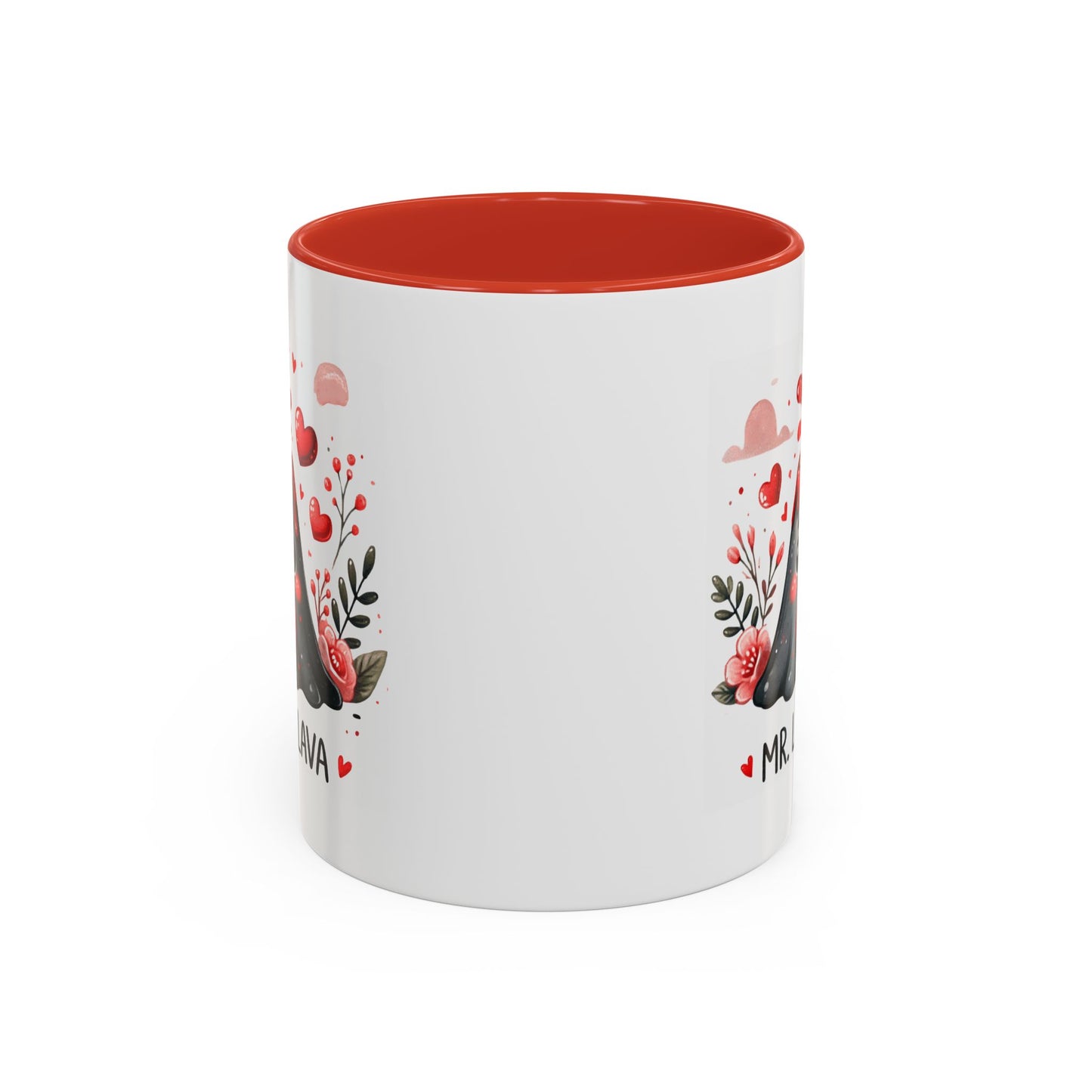 "Mr. Lava Lava Floral Charm" Accent Mug (11oz, 15oz)