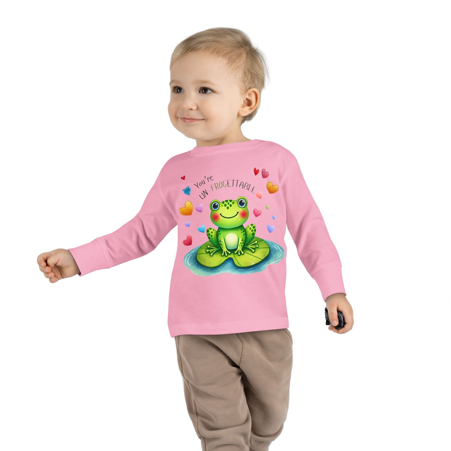 "Un-FROG-ettable" Toddler Long Sleeve Tee