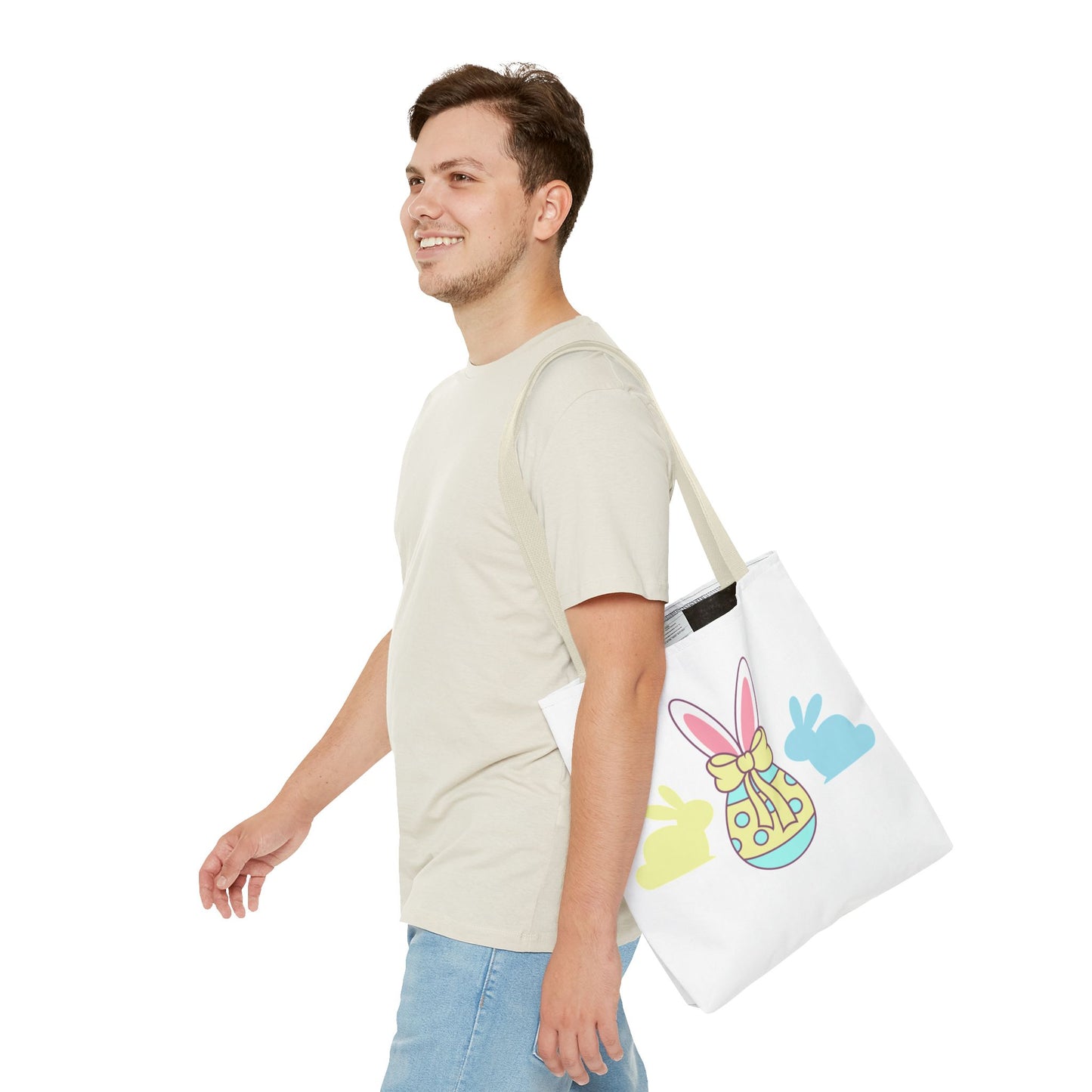 Pastel Bunny Love – Easter Tote Bag 💕🐰
