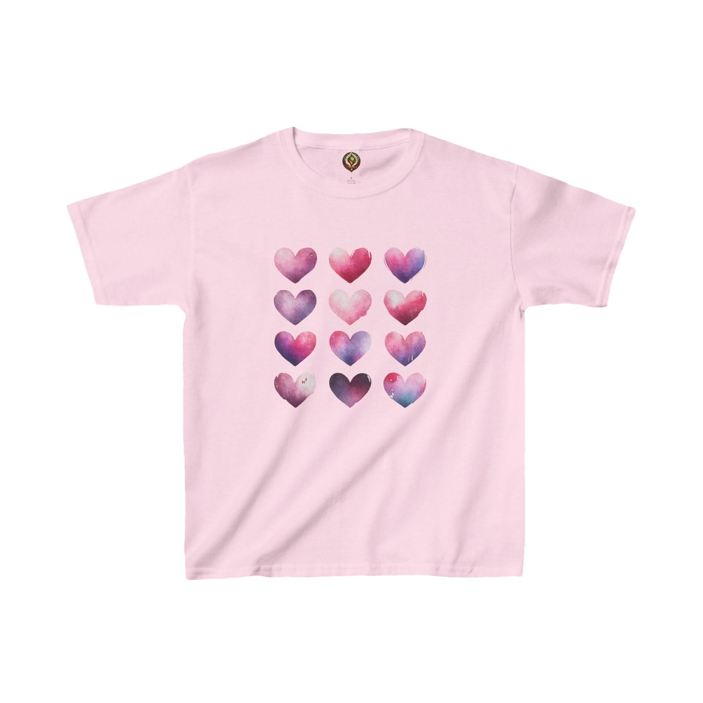 Heart Grid Youth Tee