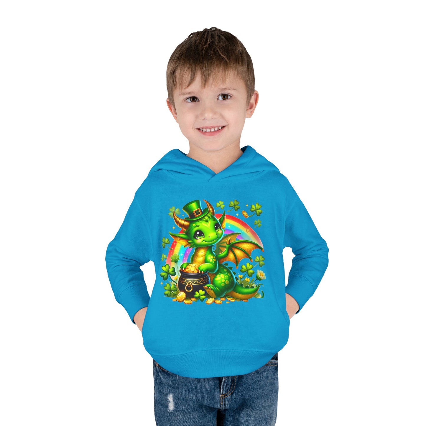 Lucky Little Dragon 🍀 Toddler Pullover Hoodie