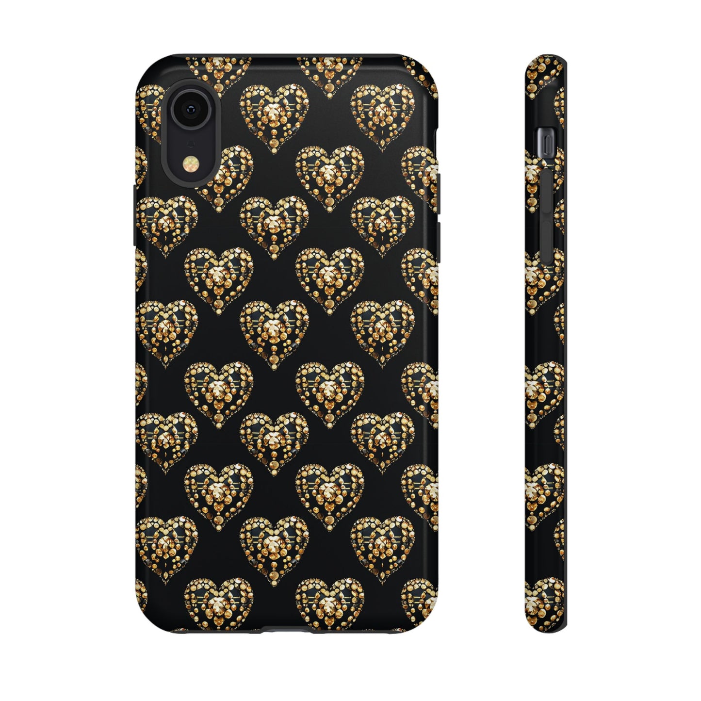 Golden Heart Luxe Phone Case
