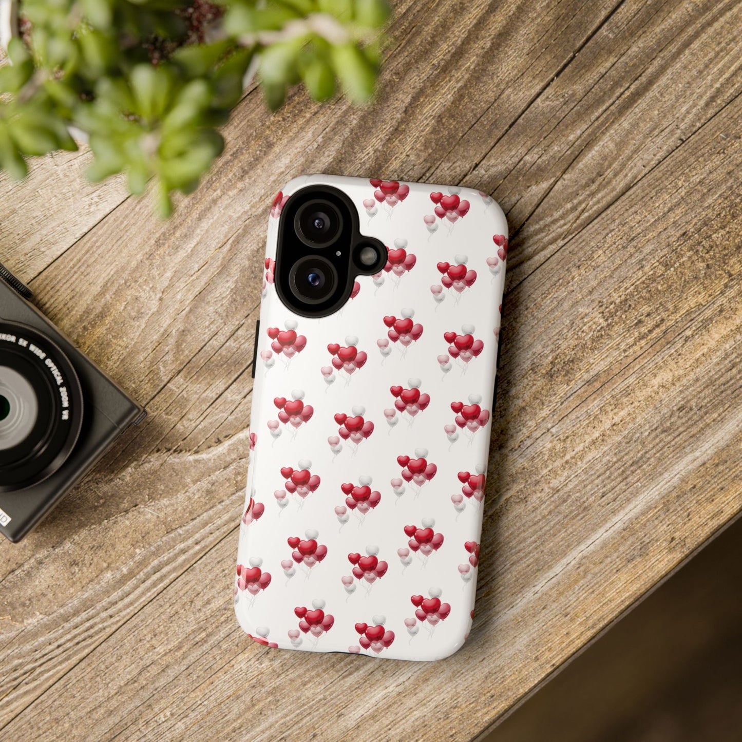 Floating Hearts Tough Phone Case